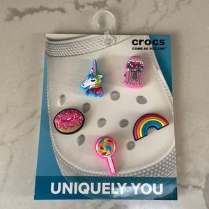 Croc charms set Uniquely You Rainbow
